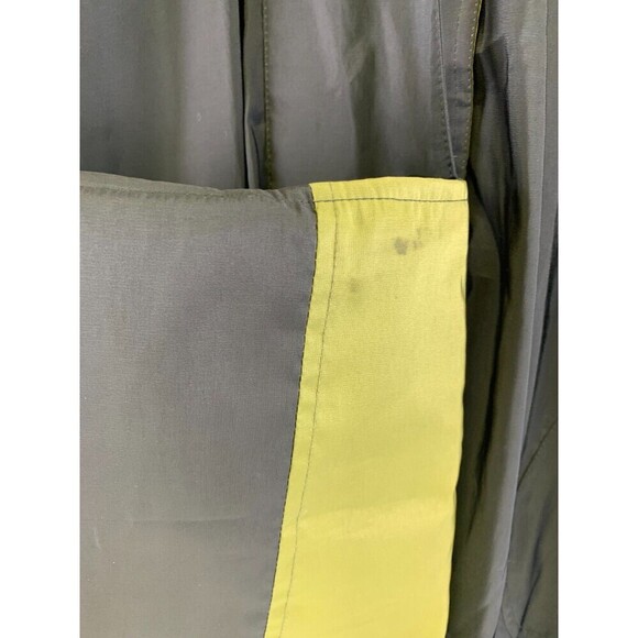 Mycra Pac Now Reversible Rain Jacket Button Collared Black Green Purse SM Medium - Picture 15 of 16